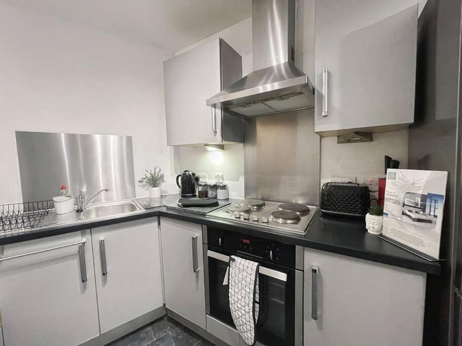 Cityfront Modern Apt Near City Centre/Etihad, Free Parking Manchester Luaran gambar