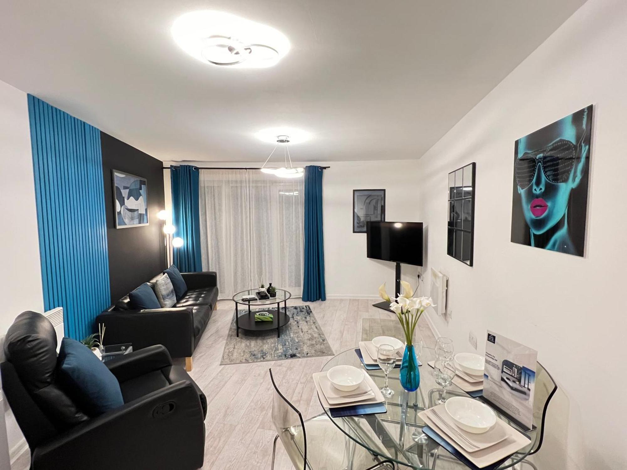 Cityfront Modern Apt Near City Centre/Etihad, Free Parking Manchester Luaran gambar